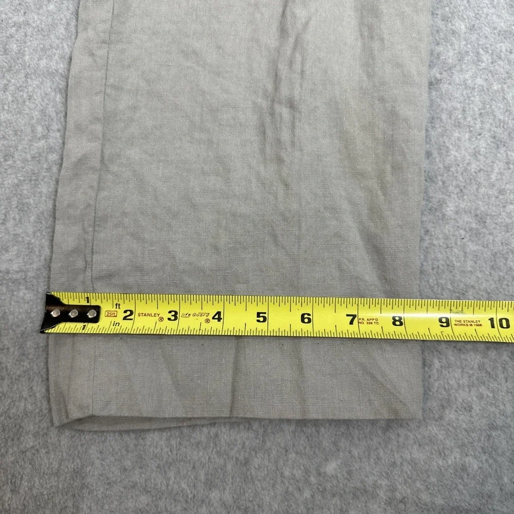 Jackson James‎ Men's Linen Chino Pants light Weight Light Khakis Size 38R(38x31)